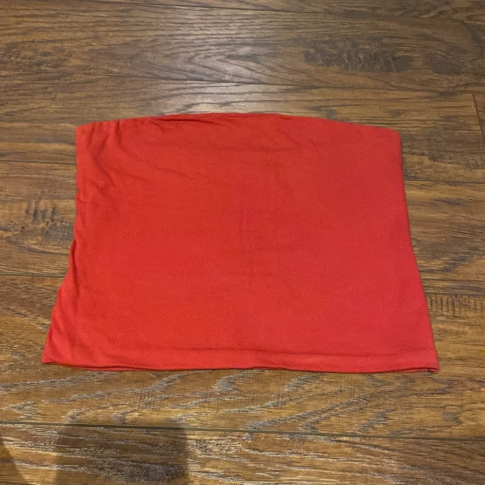 Red brandy tub top
